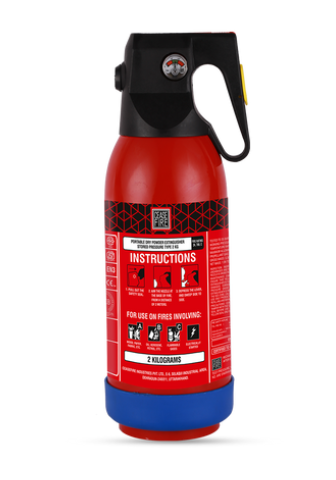 Ceasefire ABC Powder MAP 50 Based Fire Extinguisher Mild Steel 2 KG