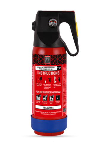 Ceasefire ABC Powder MAP 50 Based Fire Extinguisher (1 KG)